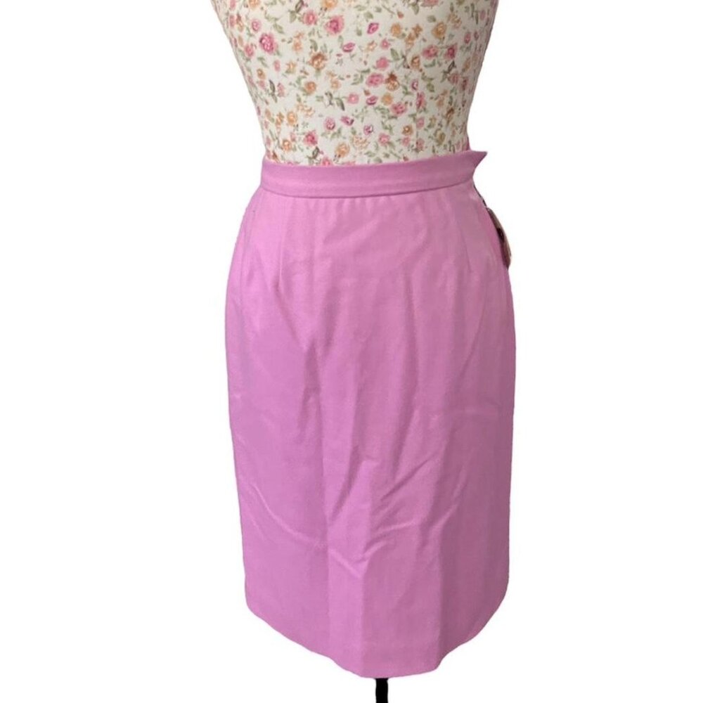 NWT Pendleton Pink Skirt Wool size 6  Runs small waisted
